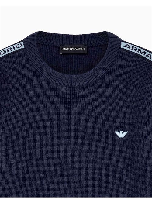 Maglia, bambino, logata. EMPORIO ARMANI | EB001586 AF27315UB118